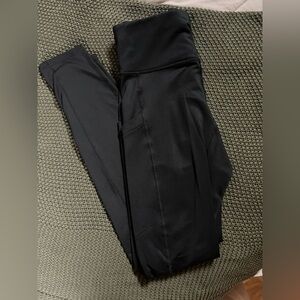 Fleece lined Fabletics High-Waisted Leggings with pockets